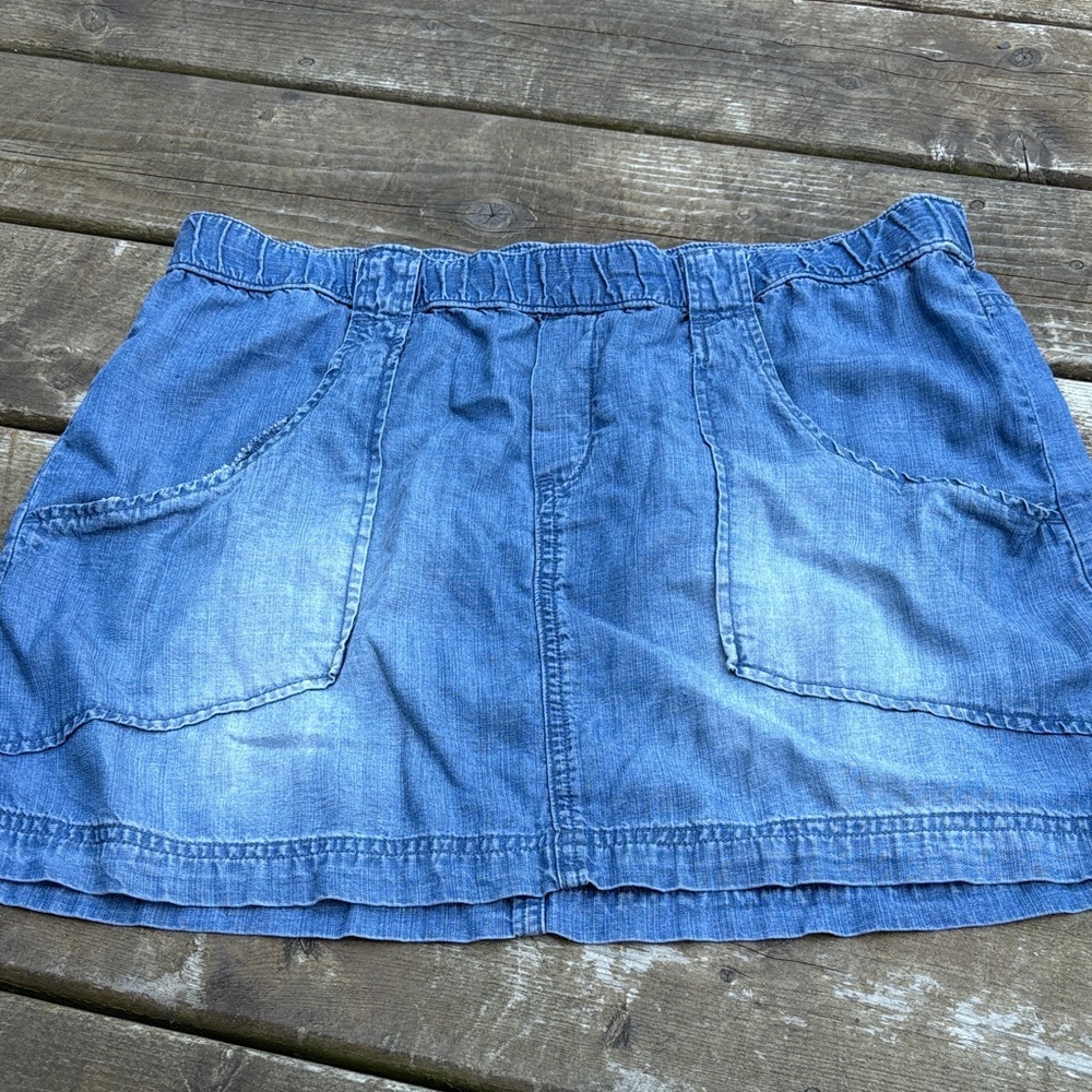Cloth & Stone Light Indigo skirt size M